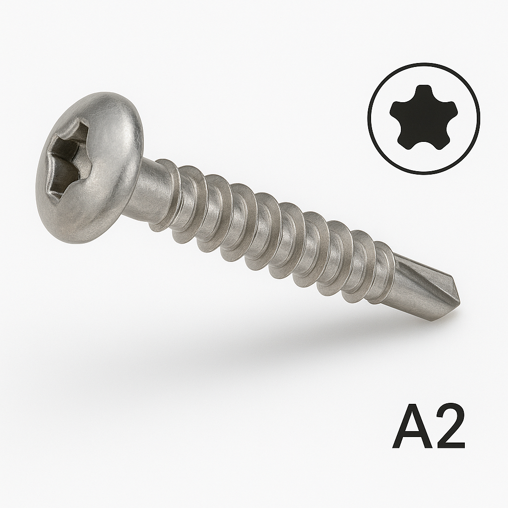 Bimetalni AISI 410 TORX din 7504-N