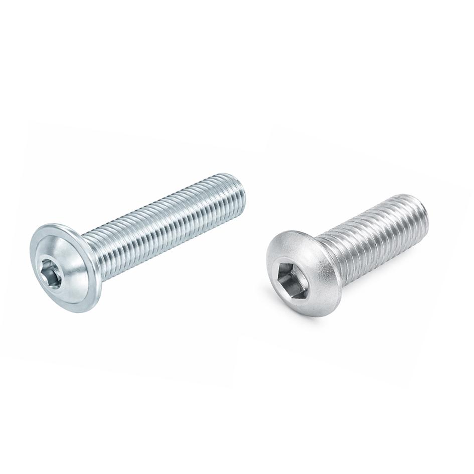 ISO 7380 Inbus šraf sa poluokruglom Proširenom glavom Pocinkovan