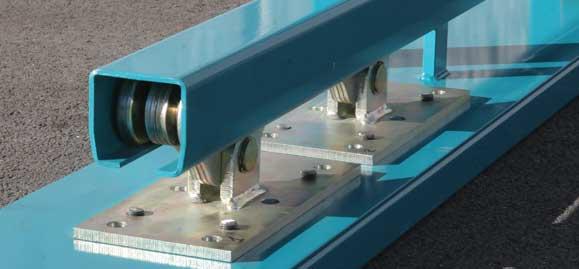 Teleskopska klizna kapija 94x85 – komplet do 6m prolaza / 1000 kg